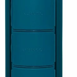 Begroting π― YOS Bottle - Waterfles Met 4-vaks Pillendoos - 375ml - Blauw - BPA-vrij β