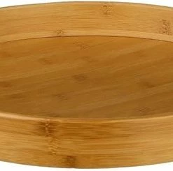 Beste Verkoop π Merkloos Bamboe Dienblad Rond Met Handvatten Diameter 40 Cm π
