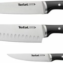 Korting π Tefal Ice Force - Messenset - 3 Delig - Vleesmes 20 Cm + Santokumes 18 Cm + Universeel Mes 11 Cm π