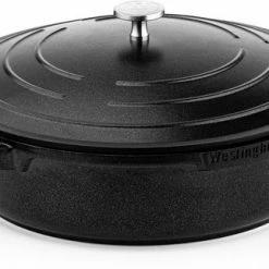 Beste deal π Westinghouse Performance Series - Hapjespan Inductie Met Deksel - 32cm Sauteerpan - Oven Geschikt - Zwart π₯°