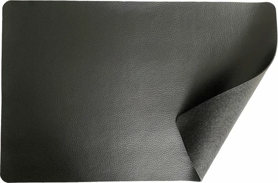 Uitgang π Merkloos Luxe Placemats Lederlook - Placemat Kunststof Kunstleer - Zwart - 6 Stuks 𧨠1 Uitgang π Merkloos Luxe Placemats Lederlook - Placemat Kunststof Kunstleer - Zwart - 6 Stuks π§¨