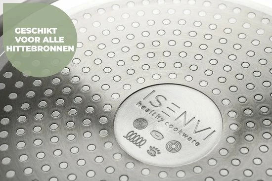 Beste deal 🌟 ISENVI Murray Chef Du Jour - Pannenset Inductie - 7 Delig - RVS Grepen 🤩 4 Beste deal 🌟 ISENVI Murray Chef Du Jour - Pannenset Inductie - 7 Delig - RVS Grepen 🤩 - Afbeelding 4