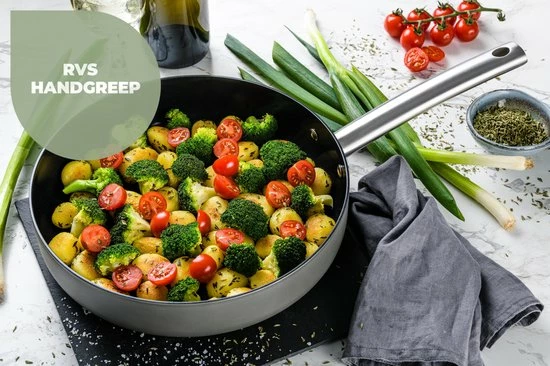 Beste deal 🌟 ISENVI Murray Chef Du Jour - Pannenset Inductie - 7 Delig - RVS Grepen 🤩 9 Beste deal 🌟 ISENVI Murray Chef Du Jour - Pannenset Inductie - 7 Delig - RVS Grepen 🤩 - Afbeelding 9