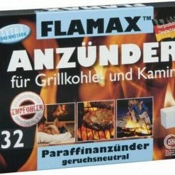 Coupon 🔥 Flamax Aanmaakblokjes Wit Voor Open Haard En Barbecue - 32 Stuks 🥰