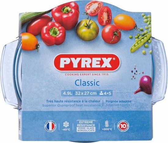 Uitgang π Pyrex Classic Easy Grip Ovenschaal 3,5 L + 1,4 L - 32 X 27 X 14 Cm π€© 6 Uitgang π Pyrex Classic Easy Grip Ovenschaal 3,5 L + 1,4 L - 32 X 27 X 14 Cm π€© - Afbeelding 6