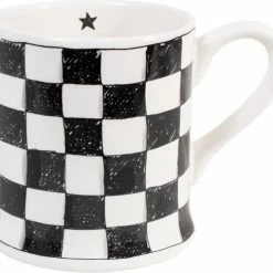 Uitgang π€© BLOND AMSTERDAM X NOIR: MUG CHECKERED β¨
