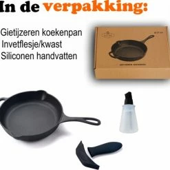Kopen β Kicinn Koekenpan - Gietijzer - Koekenpan Inductie - Skillet Koekenpan - Geëmailleerd - Incl. Accessoires - Ø 27 𧨠13 Kopen β Kicinn Koekenpan - Gietijzer - Koekenpan Inductie - Skillet Koekenpan - Geëmailleerd - Incl. Accessoires - Ø 27 𧨠-T-fal winkle 550x502 17