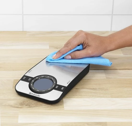 Gloednieuw β Brabantia Profile Keukenweegschaal - Rechthoekig - Met Kookwekker - RVS π 11 Gloednieuw β Brabantia Profile Keukenweegschaal - Rechthoekig - Met Kookwekker - RVS π - Afbeelding 11