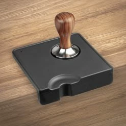 Gloednieuw π Maevory Tampermat - Tampingmat Met Tamperhouder - Hoek - Zwart π