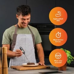 Beste deal 🎁 Captain Cook Keukenthermometer - Inclusief E-Kookboek - Vleesthermometer - BBQ Thermometer- Suikerthermometer - Kernthermometer ✨ 15 Beste deal 🎁 Captain Cook Keukenthermometer - Inclusief E-Kookboek - Vleesthermometer - BBQ Thermometer- Suikerthermometer - Kernthermometer ✨ -T-fal winkle 550x550 281