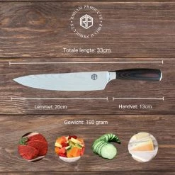 Flash-uitverkoop β Roham Products RP Professioneel Japans Koksmes – 20cm - Inclusief Mesbeschermer – RVS Lemmet - Handvat Van Pakkahout - Geleverd In Geschenkdoos π 13 Flash-uitverkoop β Roham Products RP Professioneel Japans Koksmes – 20cm - Inclusief Mesbeschermer – RVS Lemmet - Handvat Van Pakkahout - Geleverd In Geschenkdoos π -T-fal winkle 550x550 36