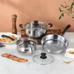 Aanbiedingen β€οΈ Kitchen Princess KitchenPrince 3-Delige Pannenset Zilver - PFAS-Vrij - Pannenset - Koekenpan - Steelpan - Pannenset Inductie - Antiaanbaklaag - Kookpan - Bakpan - Koekenpannenset π 17 Aanbiedingen β€οΈ Kitchen Princess KitchenPrince 3-Delige Pannenset Zilver - PFAS-Vrij - Pannenset - Koekenpan - Steelpan - Pannenset Inductie - Antiaanbaklaag - Kookpan - Bakpan - Koekenpannenset π -T-fal winkle 550x550 452