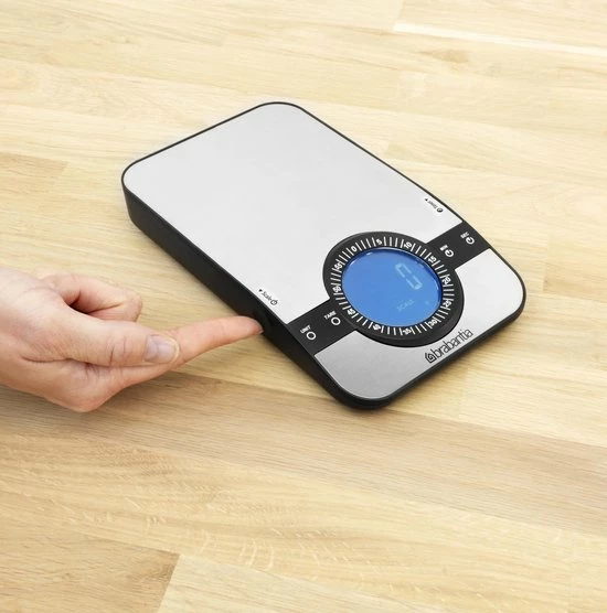 Gloednieuw β Brabantia Profile Keukenweegschaal - Rechthoekig - Met Kookwekker - RVS π 6 Gloednieuw β Brabantia Profile Keukenweegschaal - Rechthoekig - Met Kookwekker - RVS π - Afbeelding 6