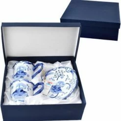 Beste Pirce β€οΈ Ter Steege Kop En Schotel Molen Set 2 Stuks - Delfts Blauw π