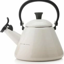 Flash-uitverkoop β€οΈ Le Creuset Fluitketel Kone - Meringue β€οΈ