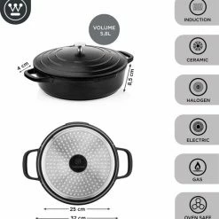 Beste deal π Westinghouse Performance Series - Hapjespan Inductie Met Deksel - 32cm Sauteerpan - Oven Geschikt - Zwart π₯° 14 Beste deal π Westinghouse Performance Series - Hapjespan Inductie Met Deksel - 32cm Sauteerpan - Oven Geschikt - Zwart π₯° -T-fal winkle 550x588 1