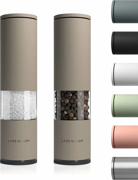 Goedkoop π₯ LARS NYSØM Zout- En Pepermolen Set 'Lagom' Greige π 1 Goedkoop π₯ LARS NYSØM Zout- En Pepermolen Set 'Lagom' Greige π