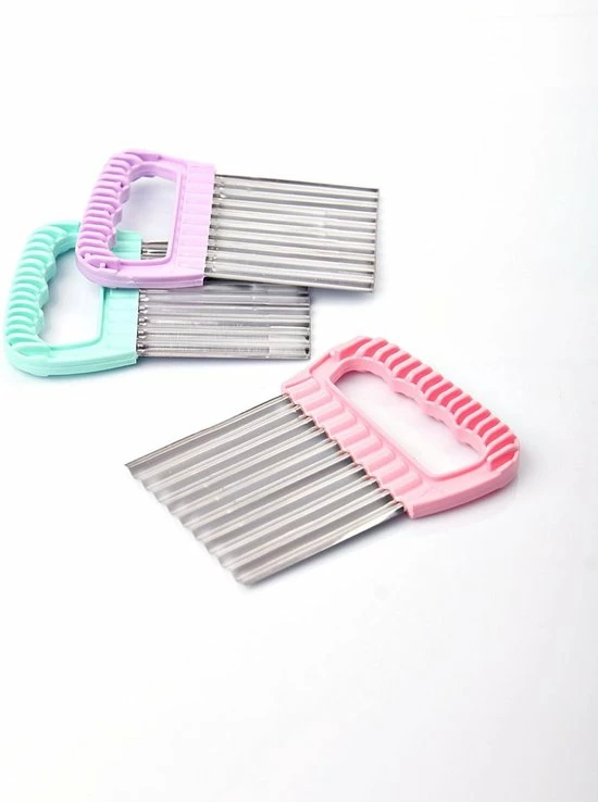 Goedkoopste π€© Freekook Aardappel Mesje - Ribbel Mesje - Keuken Accessoires - Schilmes - Frietsnijder- Decoratiemes Met Ribbels - Voor Ribbelfriet - Kartelmes - Groentesnijder π 3 Goedkoopste π€© Freekook Aardappel Mesje - Ribbel Mesje - Keuken Accessoires - Schilmes - Frietsnijder- Decoratiemes Met Ribbels - Voor Ribbelfriet - Kartelmes - Groentesnijder π - Afbeelding 3